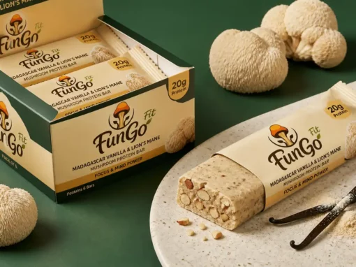 Madagascar Vanilla & Lion’s Mane Protein Bar