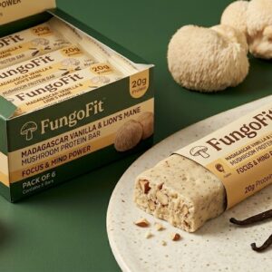 Madagascar Vanilla & Lion's Mane Protein Bar