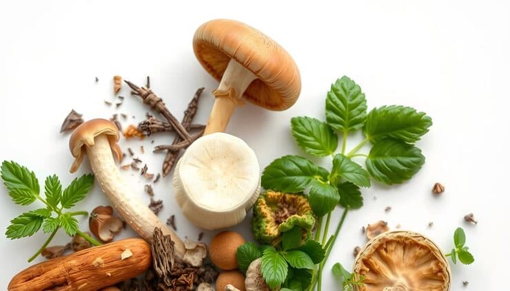 Functional mushroom mycelium structure